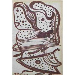Galliano Mazzon Original Lithograph