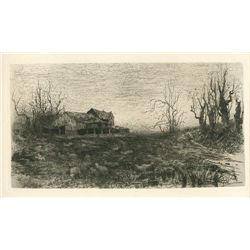 Parrish "November" Original Etching