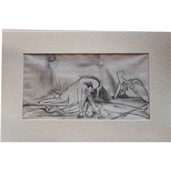 "Study Of Guernica" - 1937 - Pablo Picasso