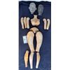 Image 1 : VINTAGE 60's FEMALE LIFE SIZE PUPPET PART CASTINGS COLLECTION