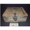 Image 1 : 1943 44 ANTIQUE WORLD WAR 2 WWII MILITARY AMMO CRATE SET PIECE GERMAN SWISS ISSUE