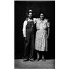 Image 1 : Mike Disfarmer Ed and Mamie Barger from 'The Heber Springs Portraits' gelatin silver print 173/4 x 1