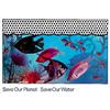 Image 1 : Roy Lichtenstein Save Our Planet Save Our Water screenprint on photo-offset lithograph 227/8 x 317/8