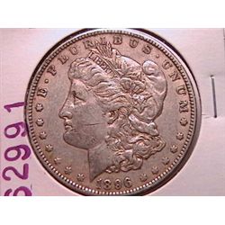 1896-O Morgan Silver Dollar Ch VF30