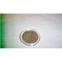 1944 WALKING HALF SILVER DOLLAR.