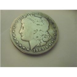 1903-S MORGAN SILVER DOLLAR SEMI KEY DATE