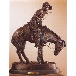 Norther Bronze Sculpture by Frederic Remington.