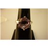 Image 1 : 17.00 CTW Amethyst single big round Ring .925 Sterling
