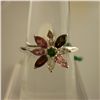 Image 1 : 20.45 ctw,SEMIPRECIOUS RING .925 STERLING SILVER