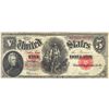 Image 1 : 1907 $5 Legal Tender Note, VF