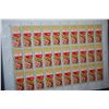Image 1 : 1976 CCCP/USSR Postal Stamp Sheet; Lot of 30 Stamps; EST. $10-20