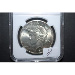 1925 US Peace $1; NGC Graded MS62; EST. $65-90