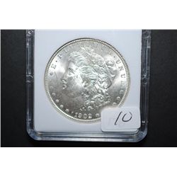 1902-O US Silver Morgan $1; MCPCG Graded MS62; EST. $50-60