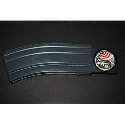 2010 Colt Colorized Commemorative Silver Round M16 Caliber 5.56mm In Magazine Display Case With COA 