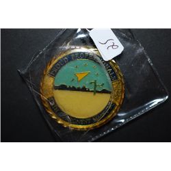 412th Component Maintenance Squadron Military Challenge Coin Presented By The Commander; Feel The He