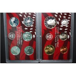 2003-S US Mint Silver Proof Set To Include US Mint Silver State Quarter Proof Set With COA Included;