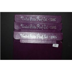 1985-S US Proof Set; Lot of 3; EST. $20-25