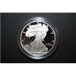 2003-W US Silver American Eagle $1 Proof In Velvet Box With COA Included; 99.9% Silver 1 Oz.; EST. $