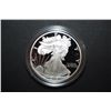 Image 1 : 2003-W US Silver American Eagle $1 Proof In Velvet Box With COA Included; 99.9% Silver 1 Oz.; EST. $
