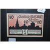 Image 1 : 1920 German 10 Pfennig Foreign Bank Note; EST. $5-10