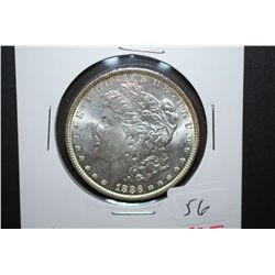 1886 US Silver Morgan $1; MS63; EST. $45-55