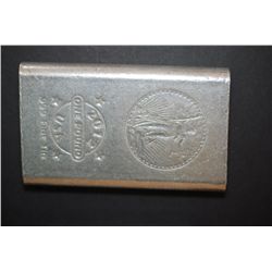 2012 U.S.A. Tin Ingot; .999 Fine Tin 1 Pound; EST. $25-40