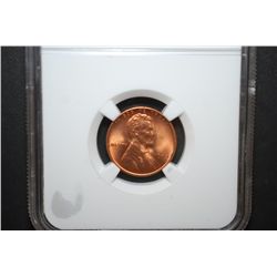 1945 US Lincoln Wheat Back Penny; NGC Graded MS66 RD; EST. $25-35