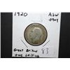 Image 1 : 1920 Great Britain 1 Shilling Foreign Coin; .0909 ASW; EST. $5-10
