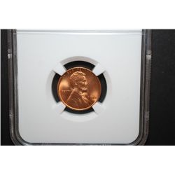 1945 US Lincoln Wheat Back Penny; NGC Graded MS65 RD; EST. $15-25