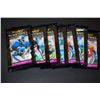 Image 1 : 1993 NFL Football Trading Cards; Various Teams & Players; Lot of 7 Unopened Packs With 15 Cards Per 