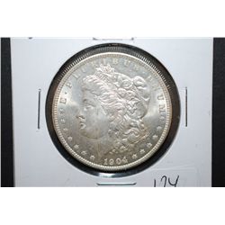 1904-O US Silver Morgan $1; BU; EST. $50-60