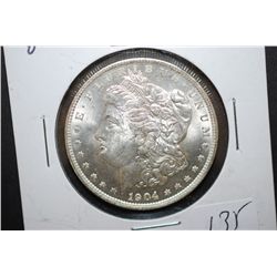 1904-O US Silver Morgan $1; BU; EST. $50-60