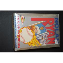 1991 MLB Nolan Ryan Texas Express Trading Cards; Unopened Box; Lot of 36 Packs; EST. $10-20