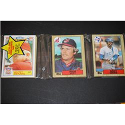 1987 MLB Baseball Trading Cards; Various Teams & Players; Unopened Pack; Lot of 48 Cards & 1 All-Sta
