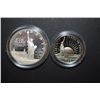 Image 1 : 1986-S US Liberty Commemorative Two-Coin Proof Set With Silver Ellis Island $1 & Nation Of Immigrant