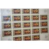 Image 1 : 1983 CCCP/USSR Postal Stamp Sheet; Lot of 21 Stamps; EST. $10-20