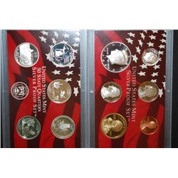 2004-S US Mint Silver Proof Set To Include US Mint State Quarter Silver Proof Set With COA Included;
