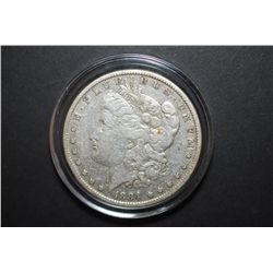 1884 US Silver Morgan $1; EST. $30-40