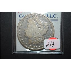 1880-O US Silver Morgan $1; EST. $30-40