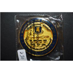 McConnell AFB Wichita KS 22d Mission Support Group Military Challenge Coin Presented By The Commande