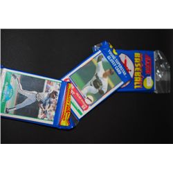 1989 MLB Baseball Trading Cards; Various Teams & Players; Unopened Pack; Lot of 48 Cards With 1 Youn