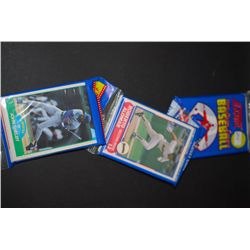 1989 MLB Baseball Trading Cards; Various Teams & Players; Unopened Pack; Lot of 48 Cards With 1 Youn