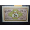 Image 2 : 1920 German Notgeld 1 Mark Foreign Bank Note Town Of Tondern; EST. $5-10