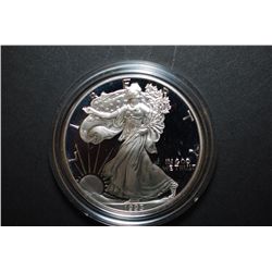 1993-P US Silver American Eagle $1 Proof In Velvet Box With COA Included; 99.9% Silver 1 Oz.; EST. $