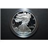 Image 1 : 2002-W US Silver American Eagle $1 Proof In Velvet Box With COA Included; 99.9% Silver 1 Oz.; EST. $