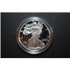 Image 1 : 1999-P US American Silver Eagle $1 Proof In Velvet Display Box With COA Included; 99.9% Silver 1 Oz.