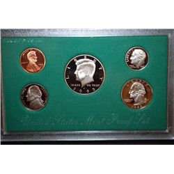 1995-S US Mint Proof Set With COA Included; EST. $10-15