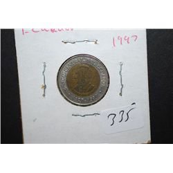 1997 Ecuador Cien Sucres Foreign Coin; EST. $5-10