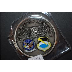325th Air Control Squadron & 325th Fighter Wing Military Challenge Medal; EST. $5-10