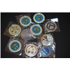 Image 2 : Military Challenge Coin; Various Dates, Bases, People, Etc., Lot of 10; EST. $30-50